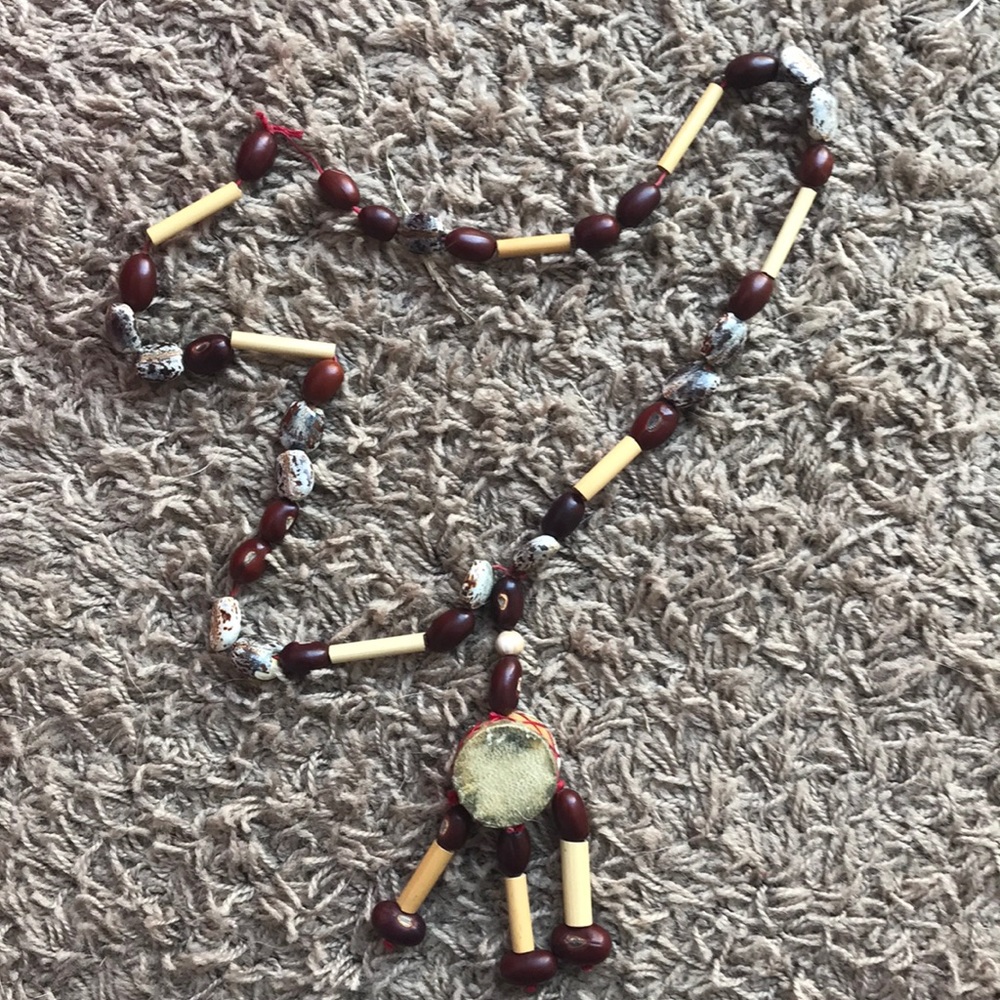 Handmade tribal necklace